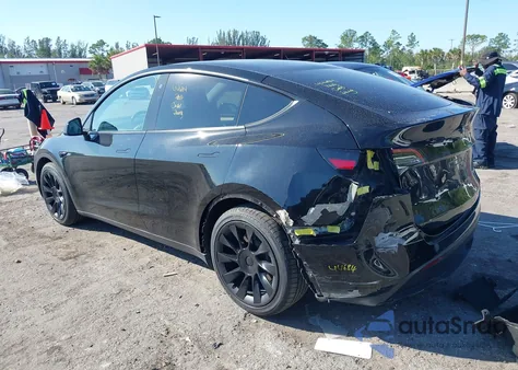 2022 Tesla Model Y Long Range Dual Motor All-Wheel Drive из США, поврежденный, VIN 7SAYGDEE0NA017917